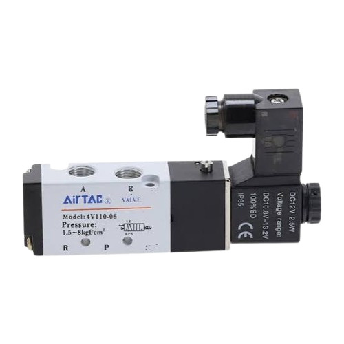 4V410-15 5/2 Way Pneumatic Single Acting Solenoid Valve (1/2")