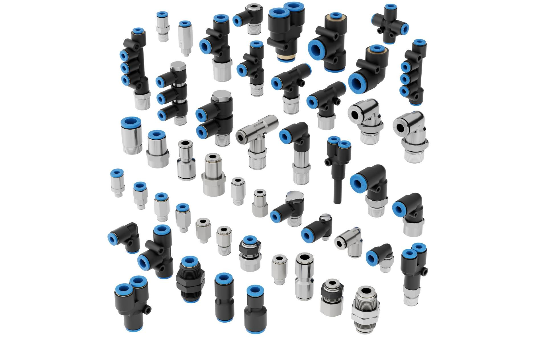 Push-in fittings